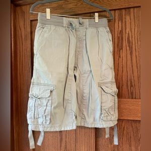 South Pole boys oat grey cargo shorts